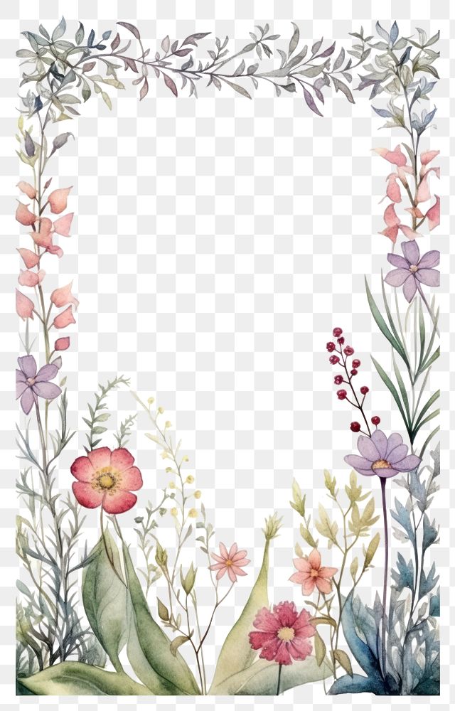 PNG Pattern flower plant flowerbed. 