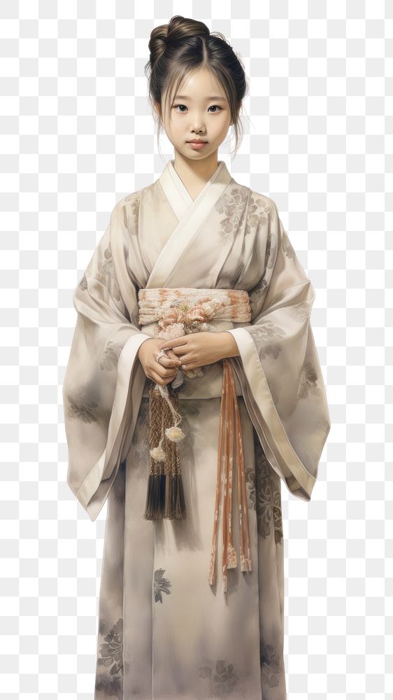 PNG Fashion kimono dress robe. AI generated Image by rawpixel.