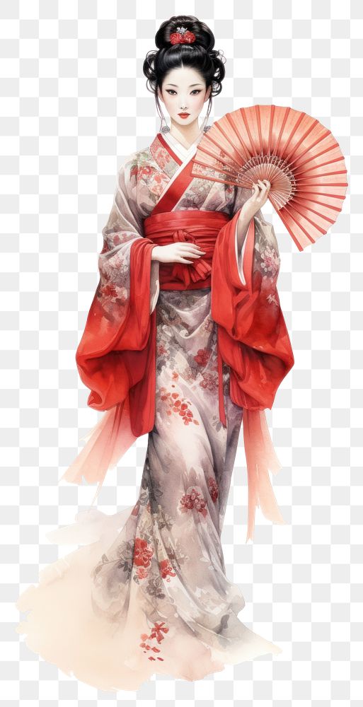PNG Costume fashion kimono dress. | Premium PNG - rawpixel