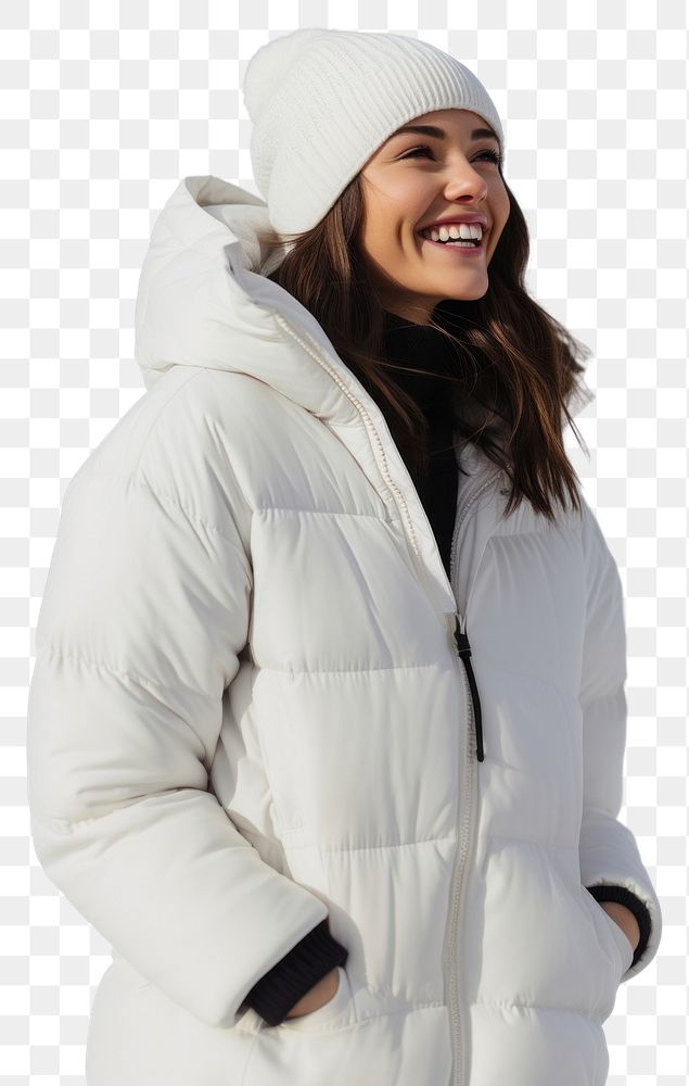 PNG Outdoors jacket portrait laughing. AI generated Image by rawpixel.