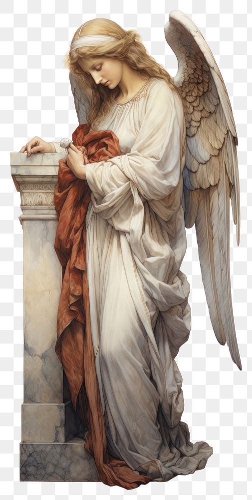 PNG Angel adult representation transparent background