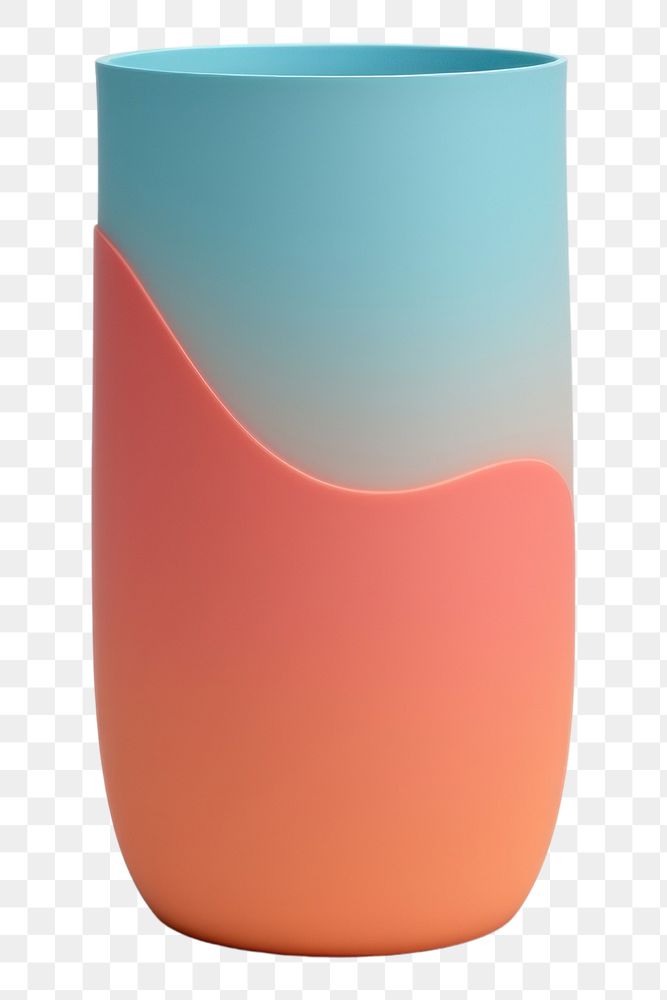 PNG  Cylinder vase art flowerpot. AI generated Image by rawpixel.