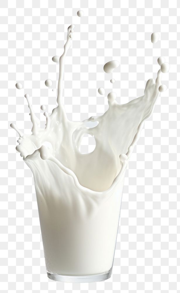 PNG Dairy milk refreshment splattered. AI generated Image by rawpixel.