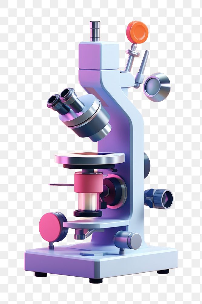 PNG Microscope biotechnology magnification laboratory. AI generated Image by rawpixel.
