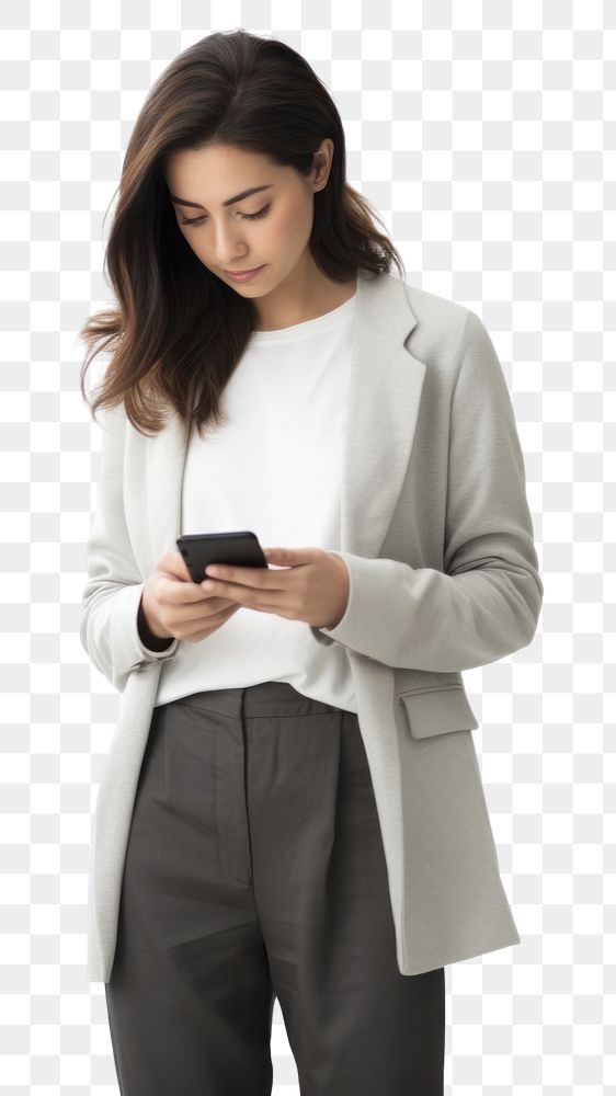 PNG Sleeve blazer adult woman transparent background