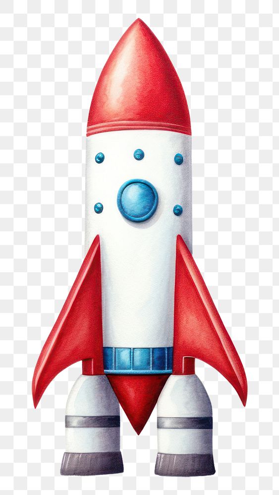 PNG Rocket missile vehicle toy transparent background