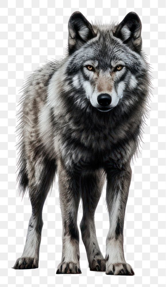 PNG Wolf animal mammal coyote transparent background