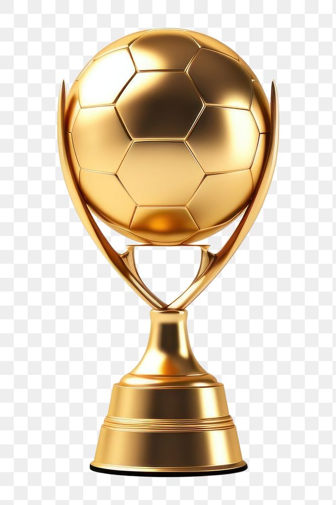 PNG Football trophy sports achievement. 