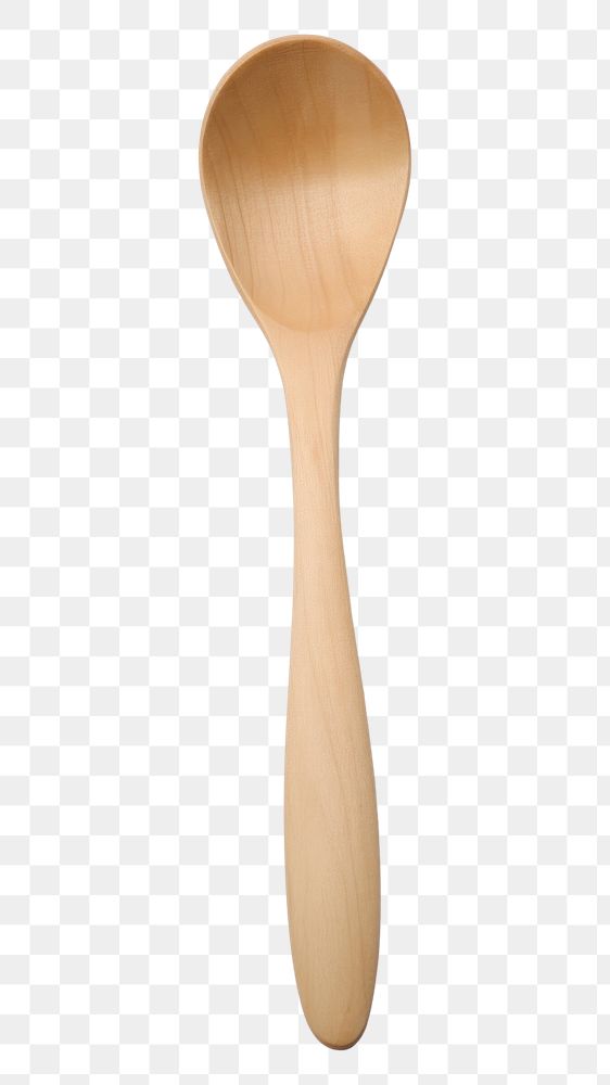 PNG Spoon wood white background wooden spoon. AI generated Image by rawpixel.