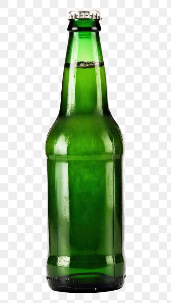 PNG Bottle beer drink green. AI generated Image by rawpixel.
