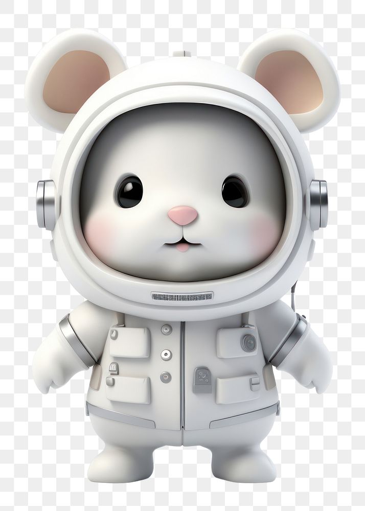 PNG Astronaut cartoon toy representation. AI generated Image by rawpixel.