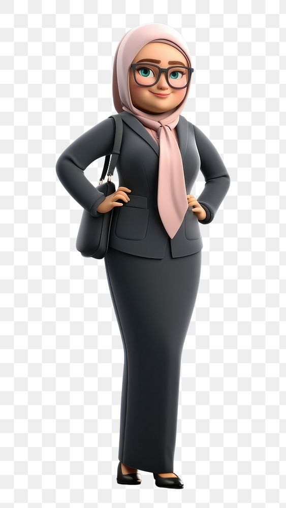 PNG Figurine cartoon adult woman. AI generated Image by rawpixel.