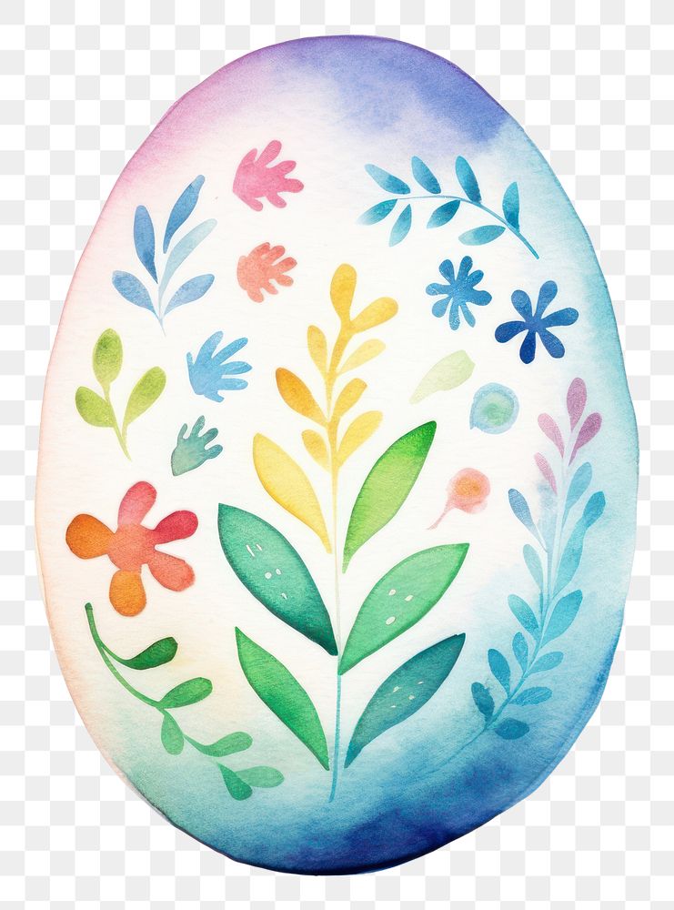 PNG Cartoon easter egg white background. AI generated Image by rawpixel.