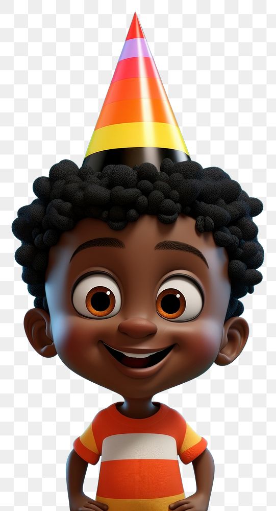 PNG  Birthday cute toy hat. AI generated Image by rawpixel.
