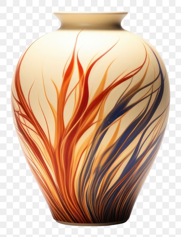 PNG Vase porcelain pottery art. AI generated Image by rawpixel.