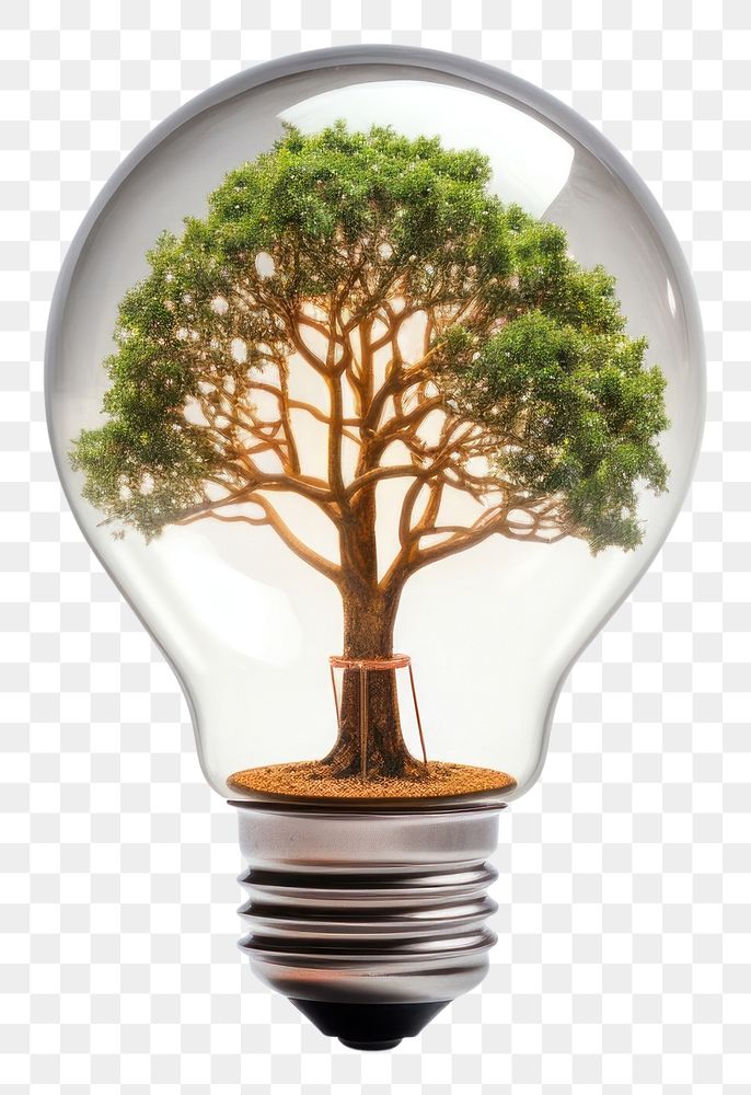 PNG Light lightbulb plant tree. 