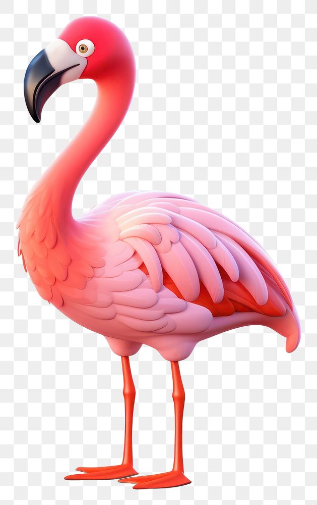 PNG Flamingo bird animal beak. AI generated Image by rawpixel.