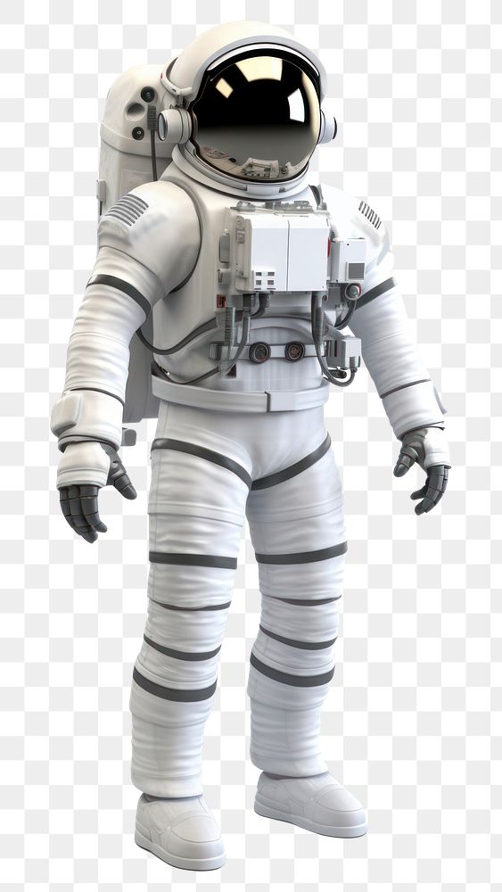 PNG Astronaut robot white white background