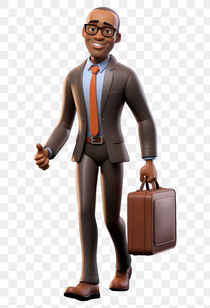PNG Briefcase cartoon adult man