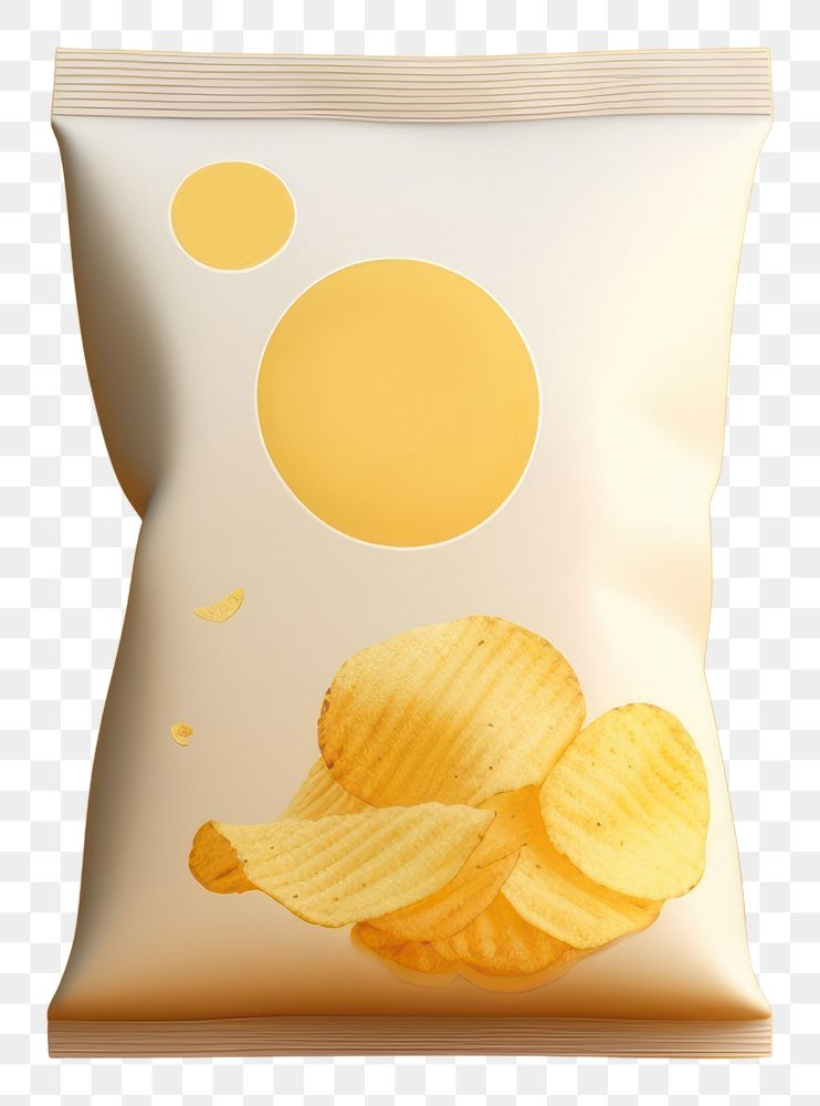 PNG Snack food freshness yellow. AI generated Image by rawpixel.