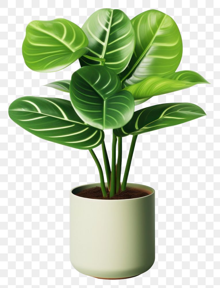 PNG Plant houseplant leaf vase. 