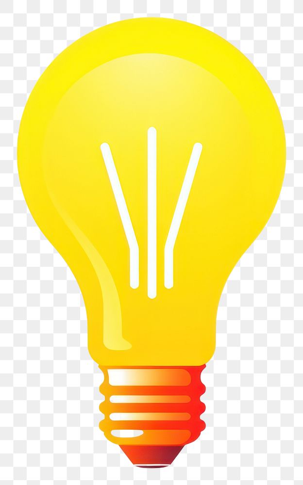 PNG Light lightbulb transparent background electricity. AI generated Image by rawpixel.