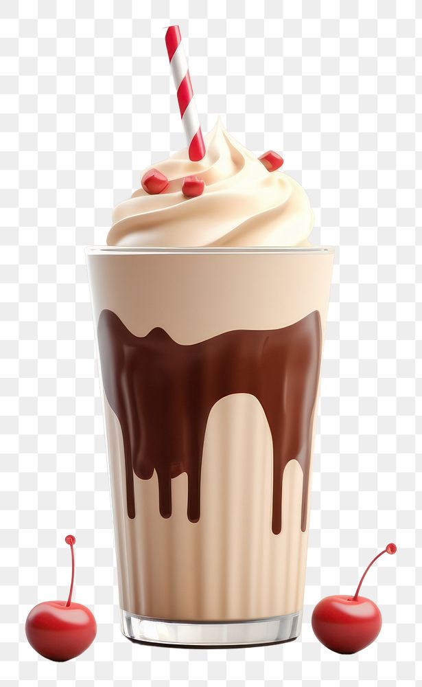 PNG Drink milk milkshake chocolate. AI generated Image by rawpixel.