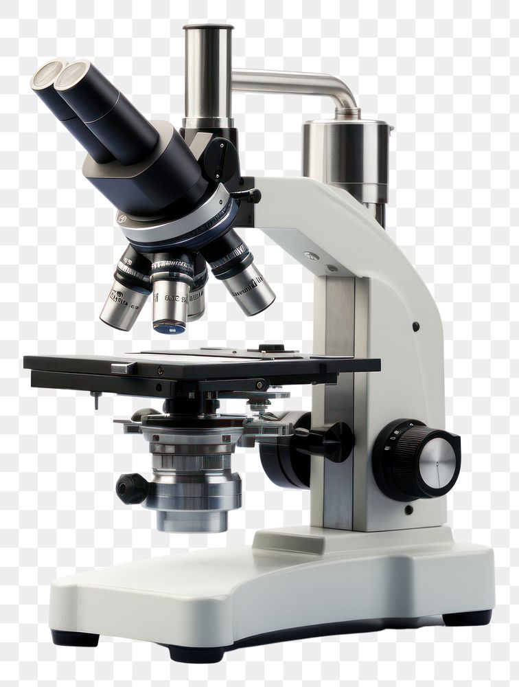 PNG Microscope biotechnology magnification laboratory. 