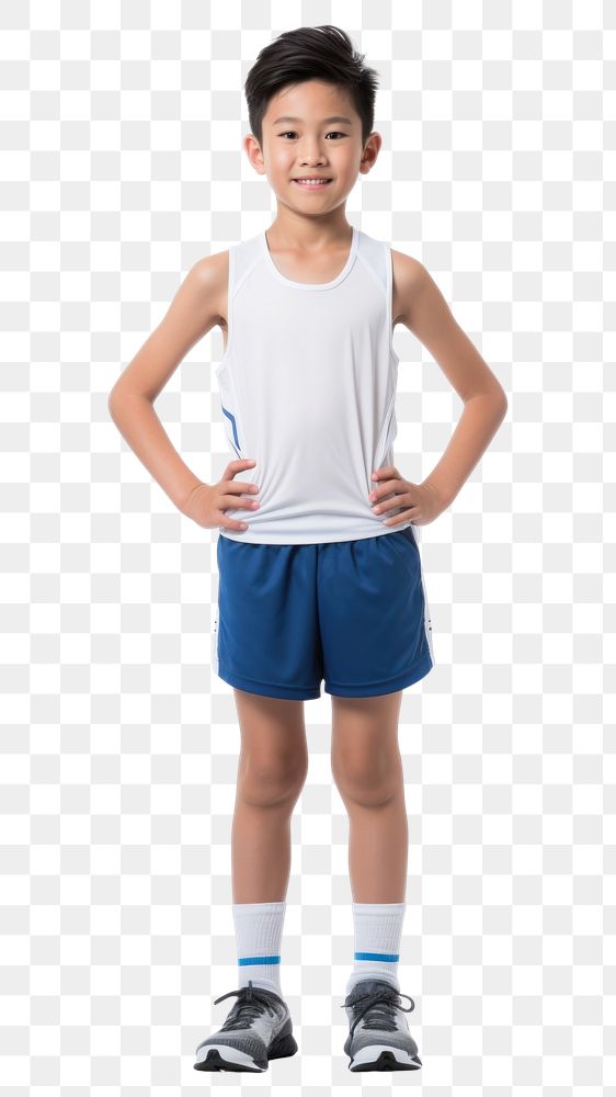 PNG Standing footwear shorts exercising. AI generated Image by rawpixel.