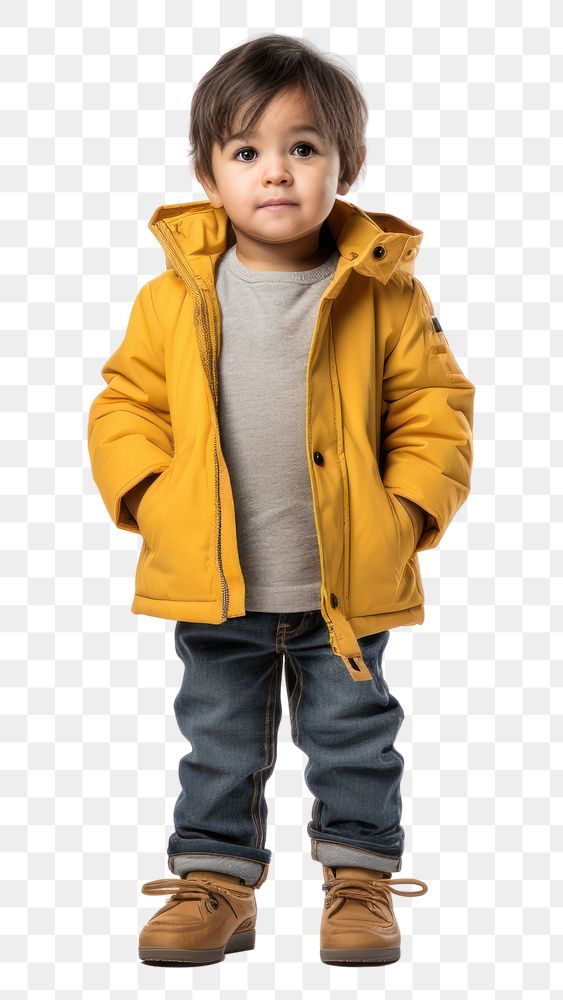 PNG Raincoat jacket child kid. 