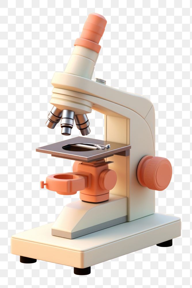 PNG  Microscope biotechnology magnification laboratory. AI generated Image by rawpixel.