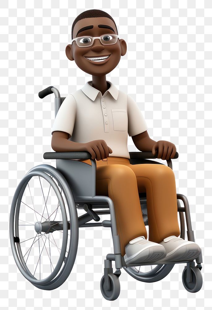 PNG Wheelchair adult parasports happiness. AI generated Image by rawpixel.