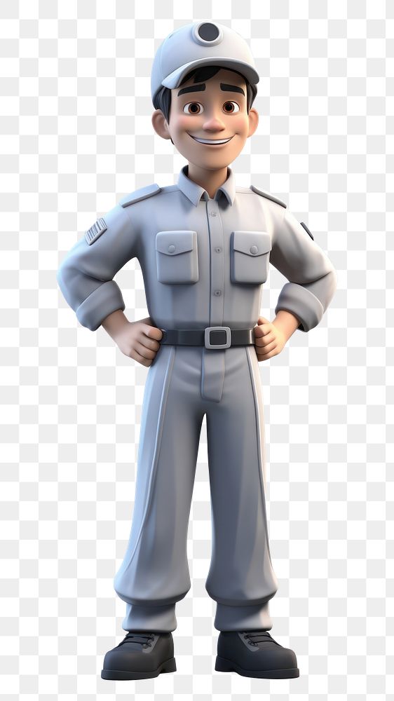 PNG Uniform cartoon male  