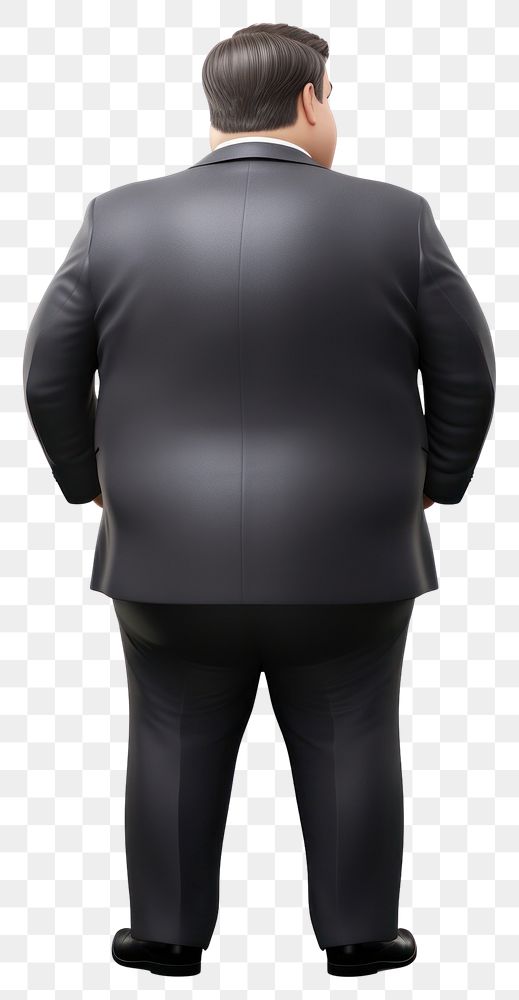 PNG Adult standing tuxedo back. AI generated Image by rawpixel.