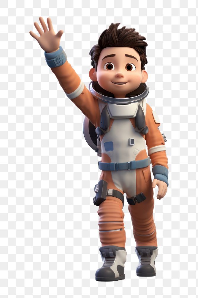 PNG Astronaut toy white background protection. AI generated Image by rawpixel.