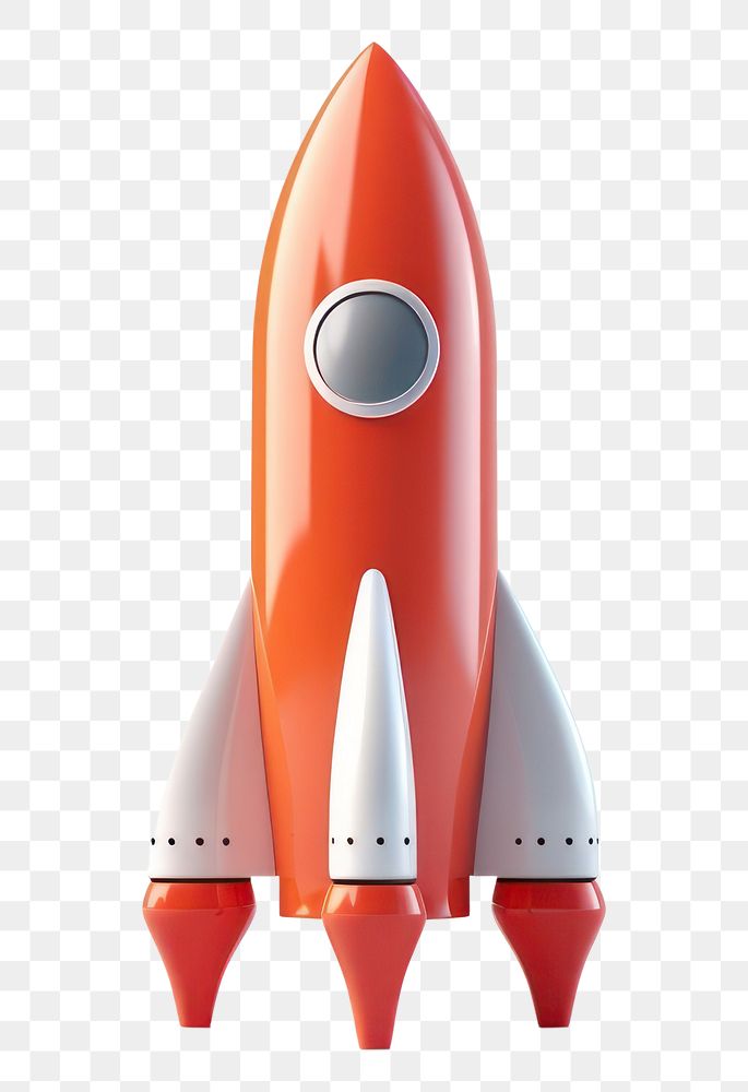 PNG Rocket aircraft vehicle white background. AI generated Image by rawpixel.