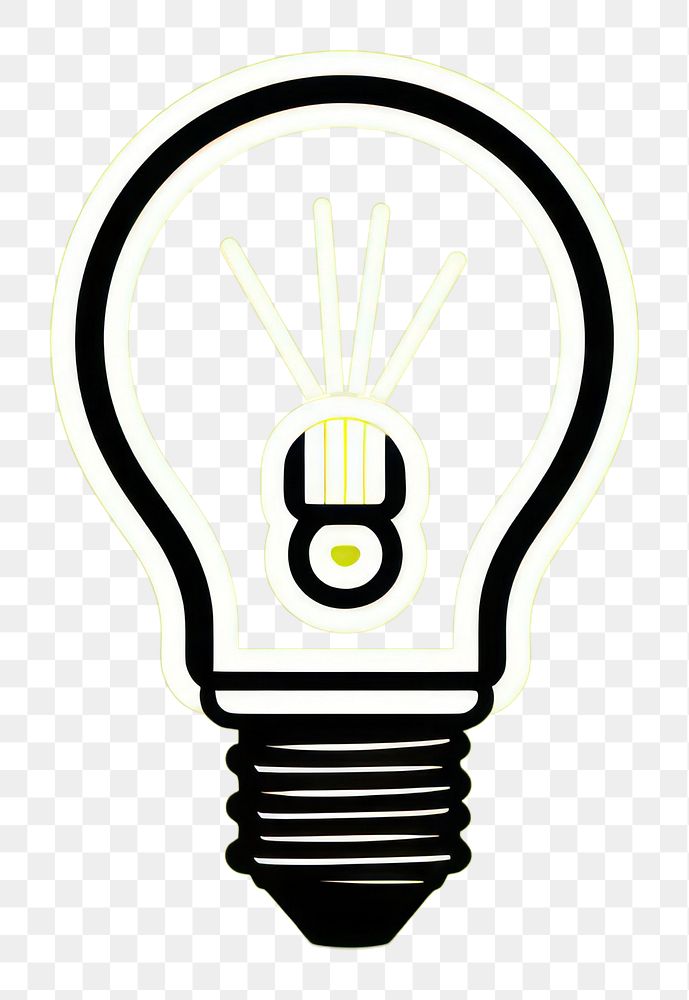 PNG Light lightbulb illuminated electricity. AI generated Image by rawpixel.