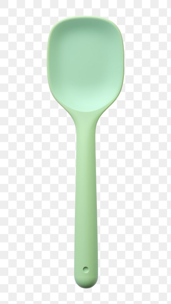 PNG Spoon green transparent background silverware. 