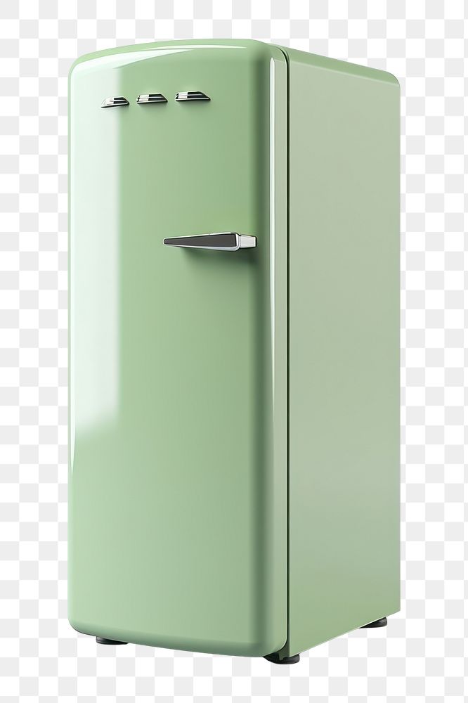 PNG Refrigerator green transparent background technology. AI generated Image by rawpixel.