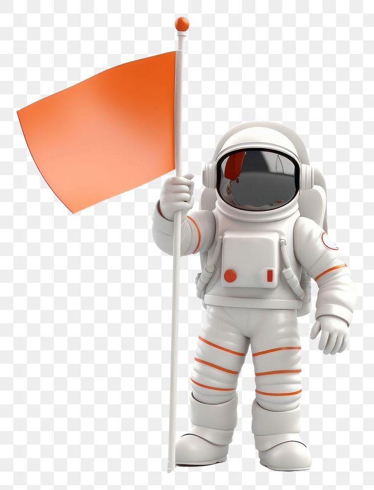 PNG Flag astronaut white background protection. AI generated Image by rawpixel.