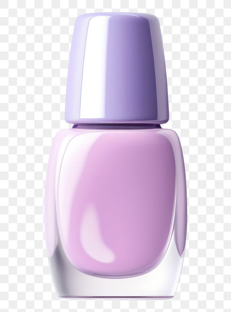 PNG Cosmetics nail white background nail polish. AI generated Image by rawpixel.