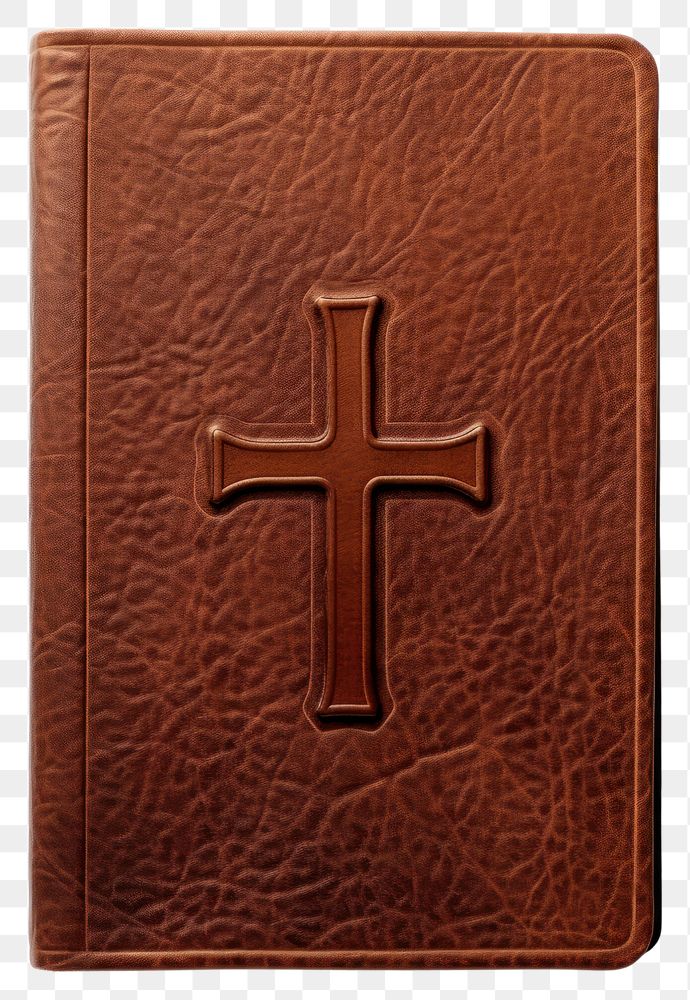 PNG Cross wallet symbol brown transparent background