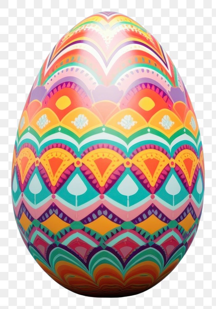 PNG Egg pattern easter celebration. 