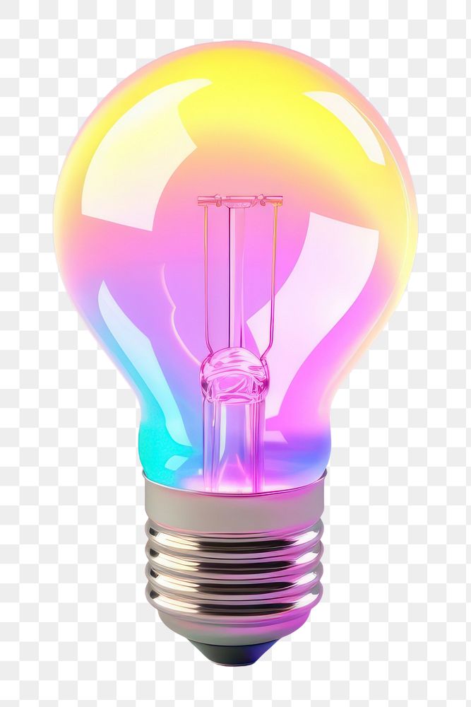 PNG Light bulb lightbulb illuminated electricity. 