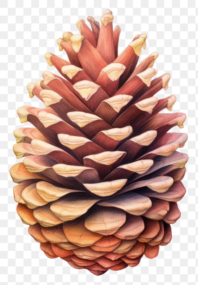 PNG Plant cone pine cone transparent background