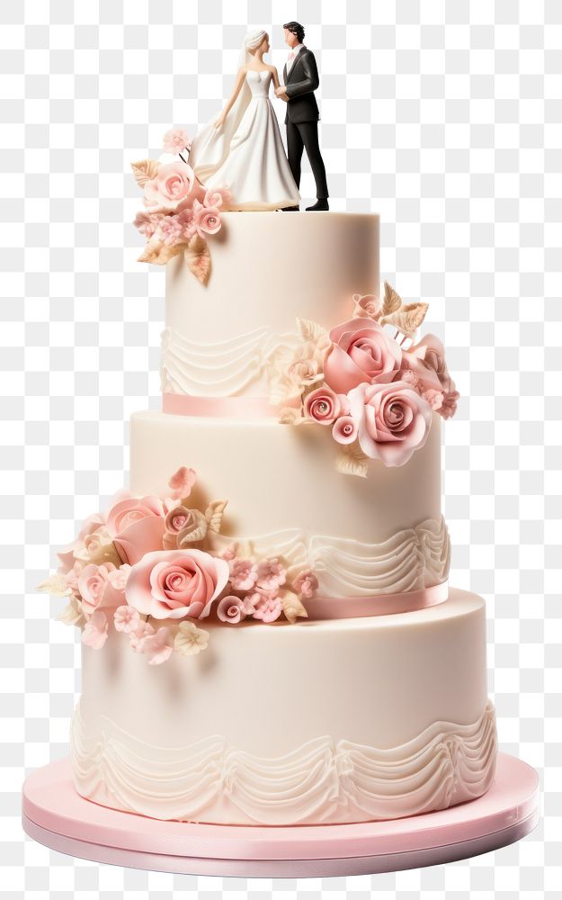 PNG Wedding bride cake dessert transparent background
