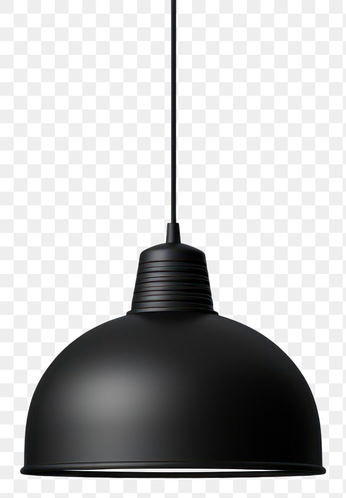 PNG Lamp lampshade ceiling black