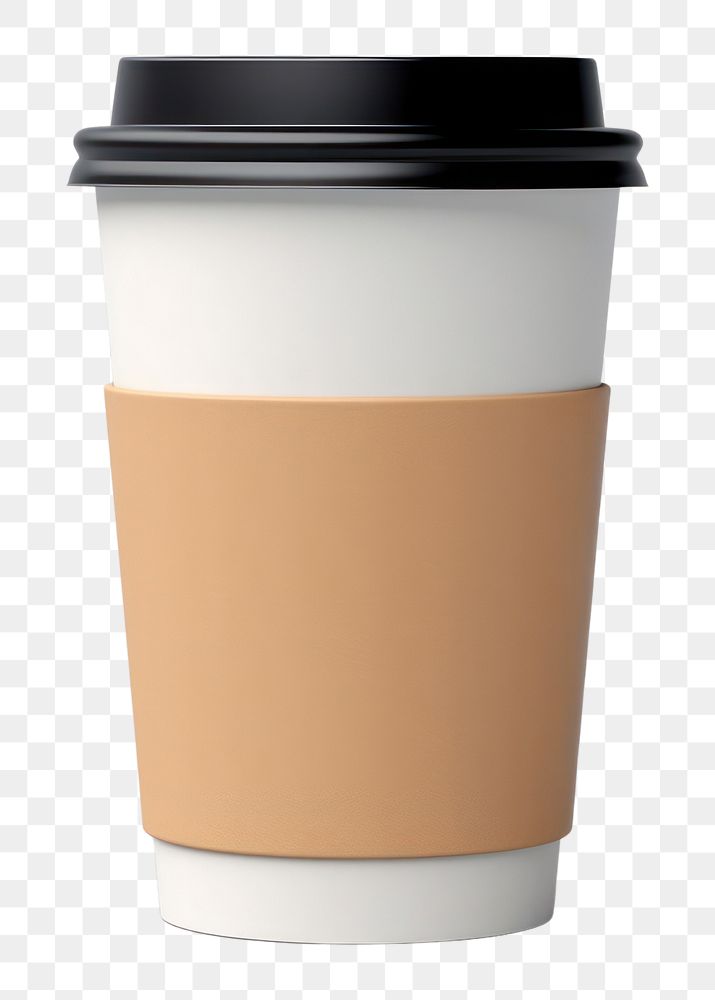 PNG Coffee cup disposable latte. AI generated Image by rawpixel.