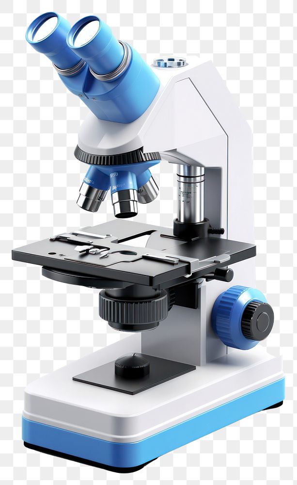 PNG Microscope equipment science white background. AI generated Image by rawpixel.