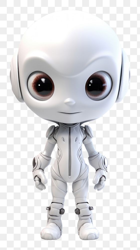 PNG Cartoon robot alien toy. 